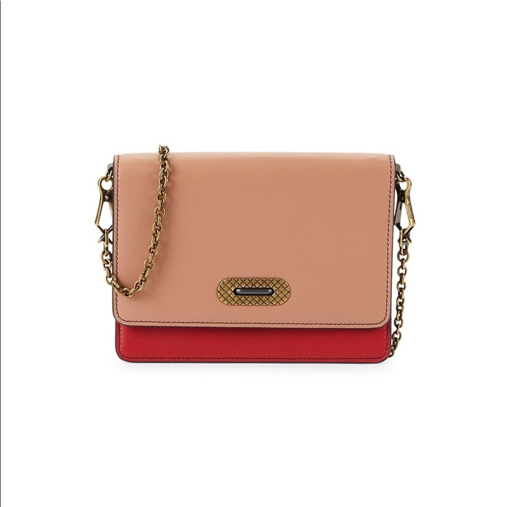 BOTTEGA VENETA
MULTICOLOR LEATHER CHAIN WALLET